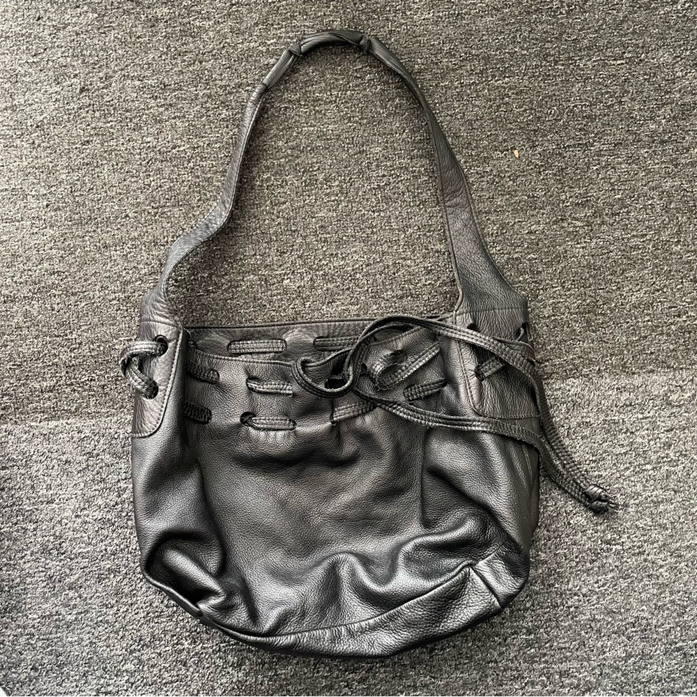Anna Corinna Bag Black leather